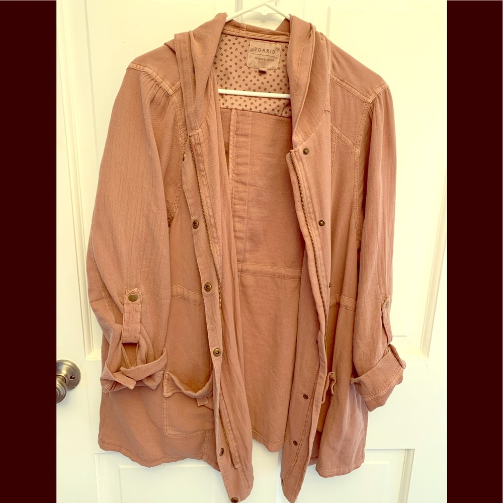 Torrid hooded jacket